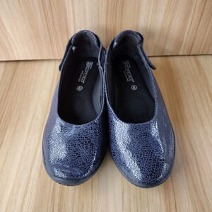 Arcopedico L58 Women's Size 40 US 9 Blue Crackle Slip-On Style Casual Shoes NWOB